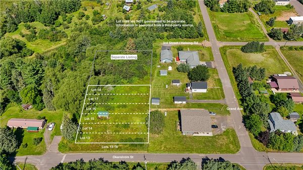 Lots 13-18, Block 14 Okerstrom Street Port Wing WI 54865