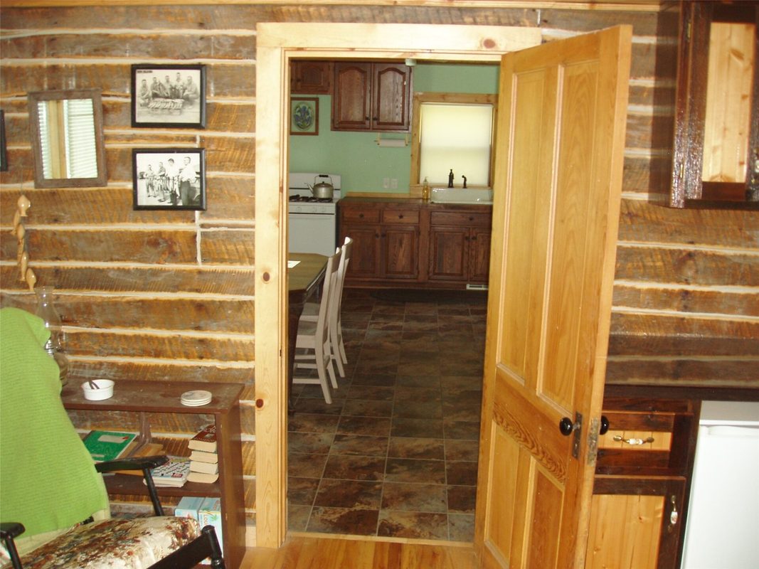 W11049 N LeTourneau Lake Road, Park Falls WI 54552 - interior stairs and kitchen
