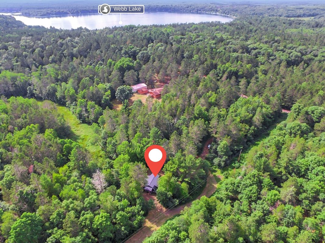 2749 Webb Lake Road, Webb Lake WI 54830 - Land house for sale - MLS #1603203 - image2