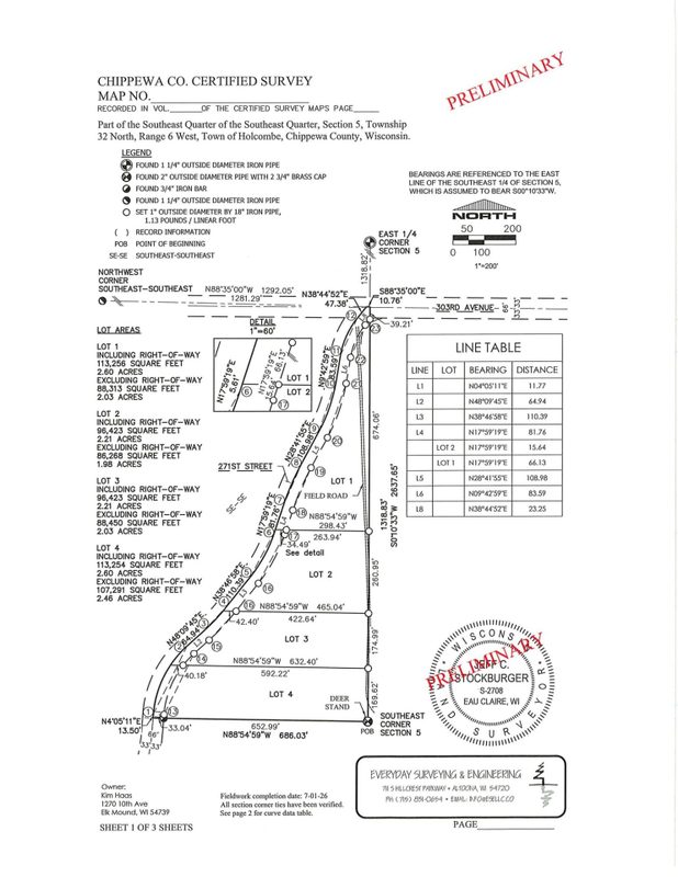 Lot 1 271st Street, Holcombe WI 54745 - Land house for sale - MLS #1603195 - image8