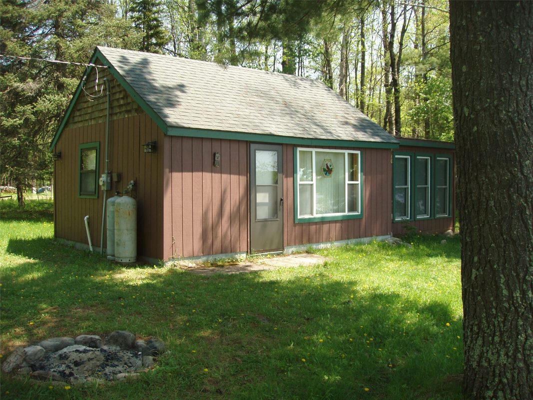 W11049 N LeTourneau Lake Road, Park Falls WI 54552 - cabin exterior front view