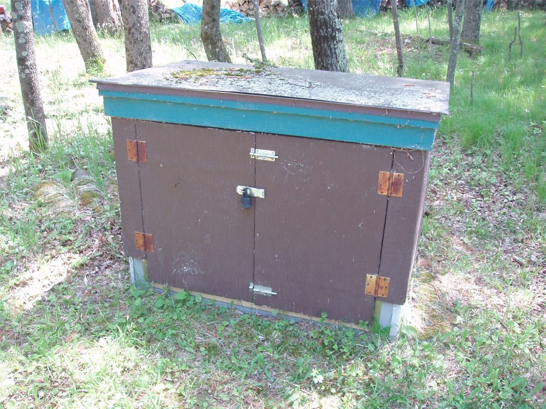 W11049 N LeTourneau Lake Road, Park Falls WI 54552 - outdoor utility storage box