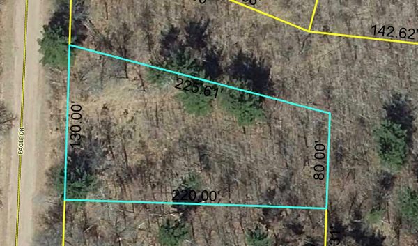 Lot 160 Eagle Drive, Danbury WI — $6,995