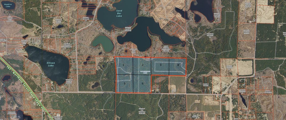 212X Ellison Lake Road, Barnes WI 54873 - Land house for sale - MLS #1604310 - image9