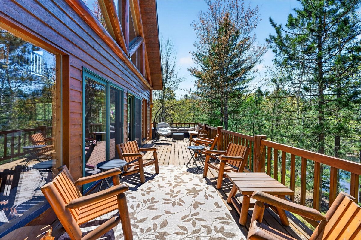 48515 N Stone Road, Barnes WI 54873 - deck seating