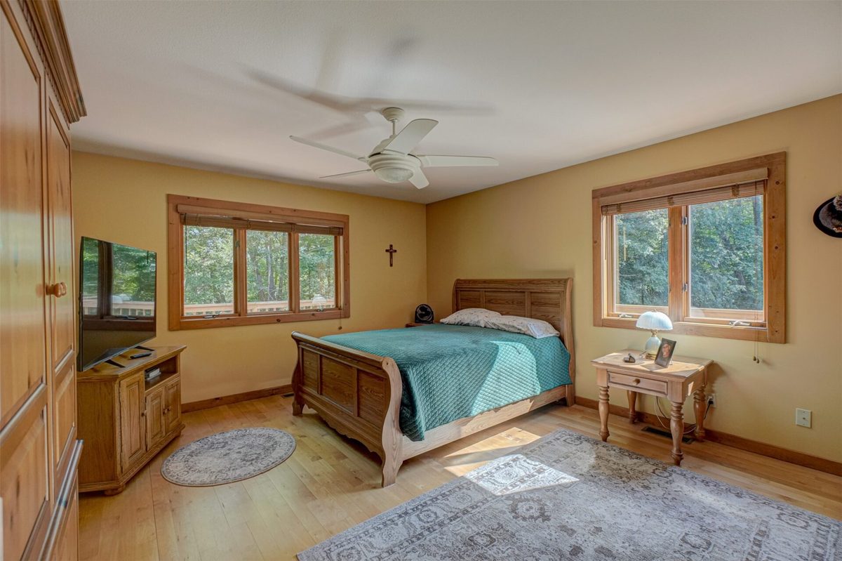 10696 W Otter Lane, Hayward WI 54843 - main bedroom