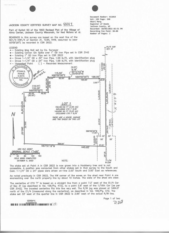 224 Church Street, Alma Center WI 54611 - Residential house for sale - MLS #1602594 - image39