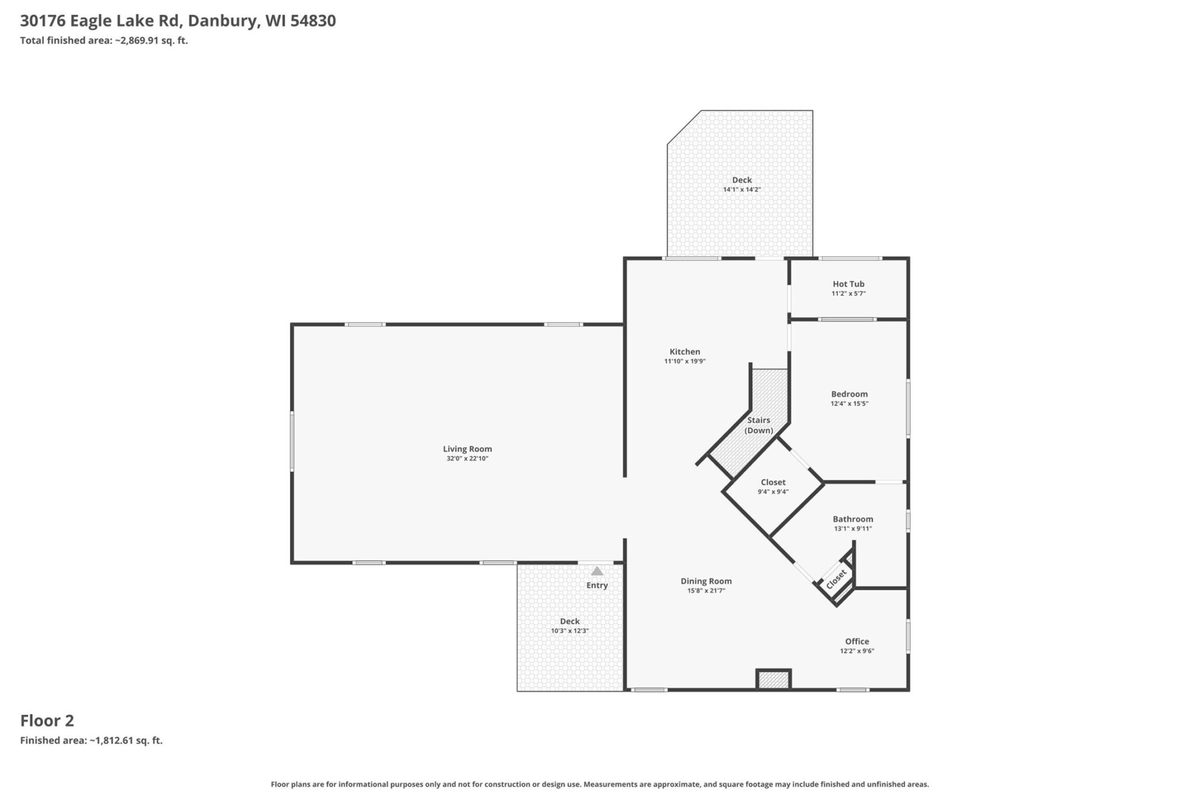 30176 Eagle Lake Road, Danbury WI 54830 - Residential house for sale - MLS #1601206 - image49