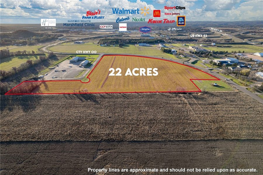 22 Acres County Highway OO 