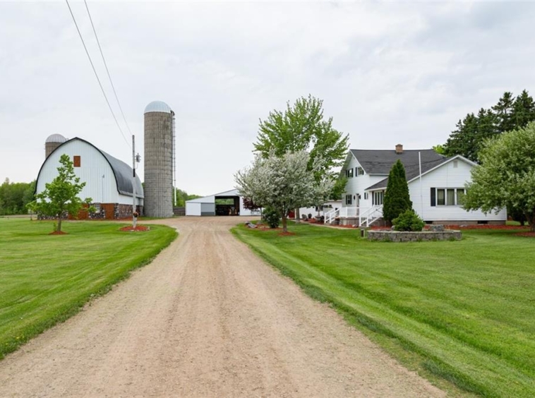 Farmhouse for sale picture with an address of  N6291 County Road H  in Sheldon and a list price of 749000