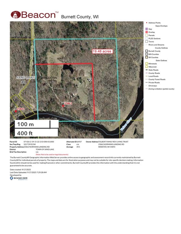 Land at XXX Norman's Landing Road, Webster, WI 54893 — photo 16