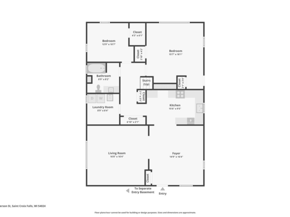 Residentialhouse for sale picture with an address of  221 Jefferson Street in St Croix Falls and a list price of 320000