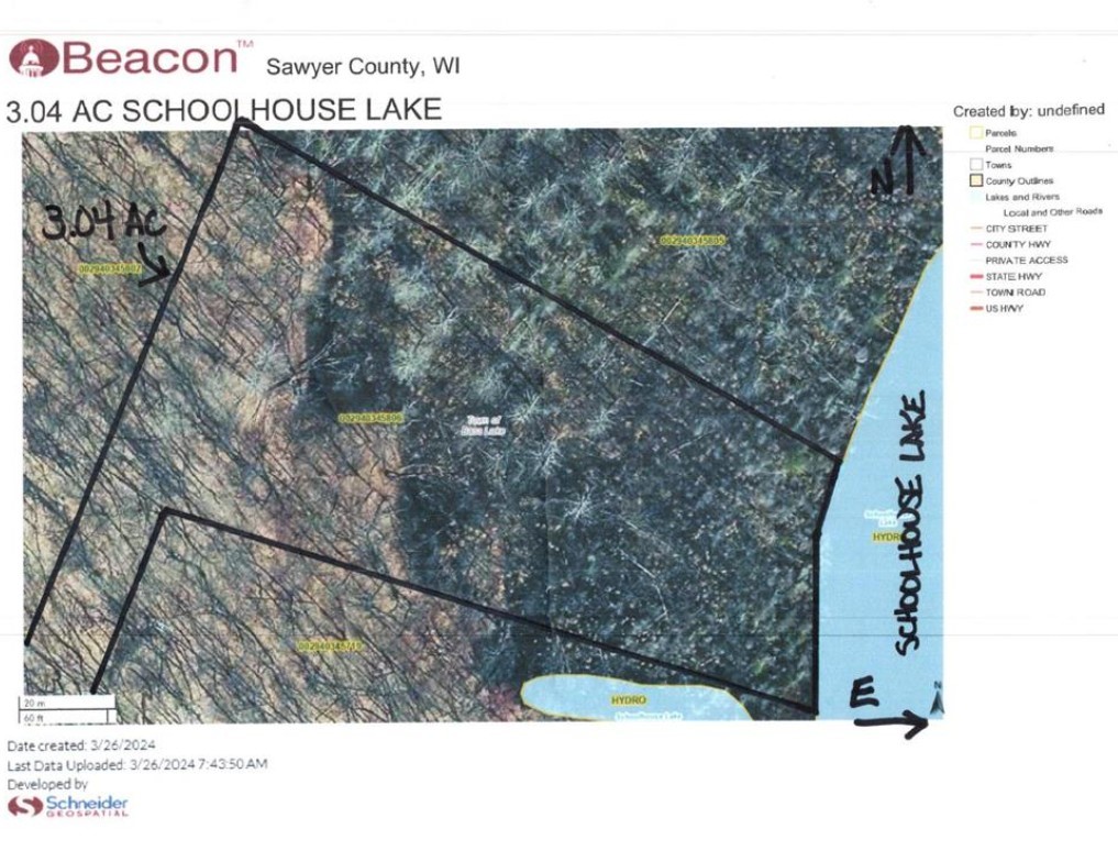 Residential at 154XX Durphee Lane, Hayward, WI 54843 — photo 13