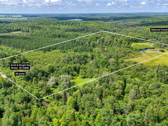 Land at 8143 Wright Road, Winter, WI 54896 — photo 1