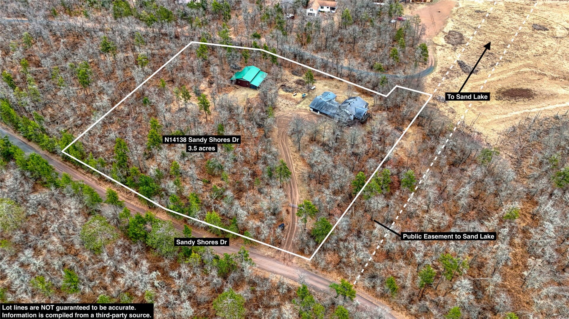 Residential at N 14138 Sandy Shores Drive, Minong, WI 54859 — photo 56