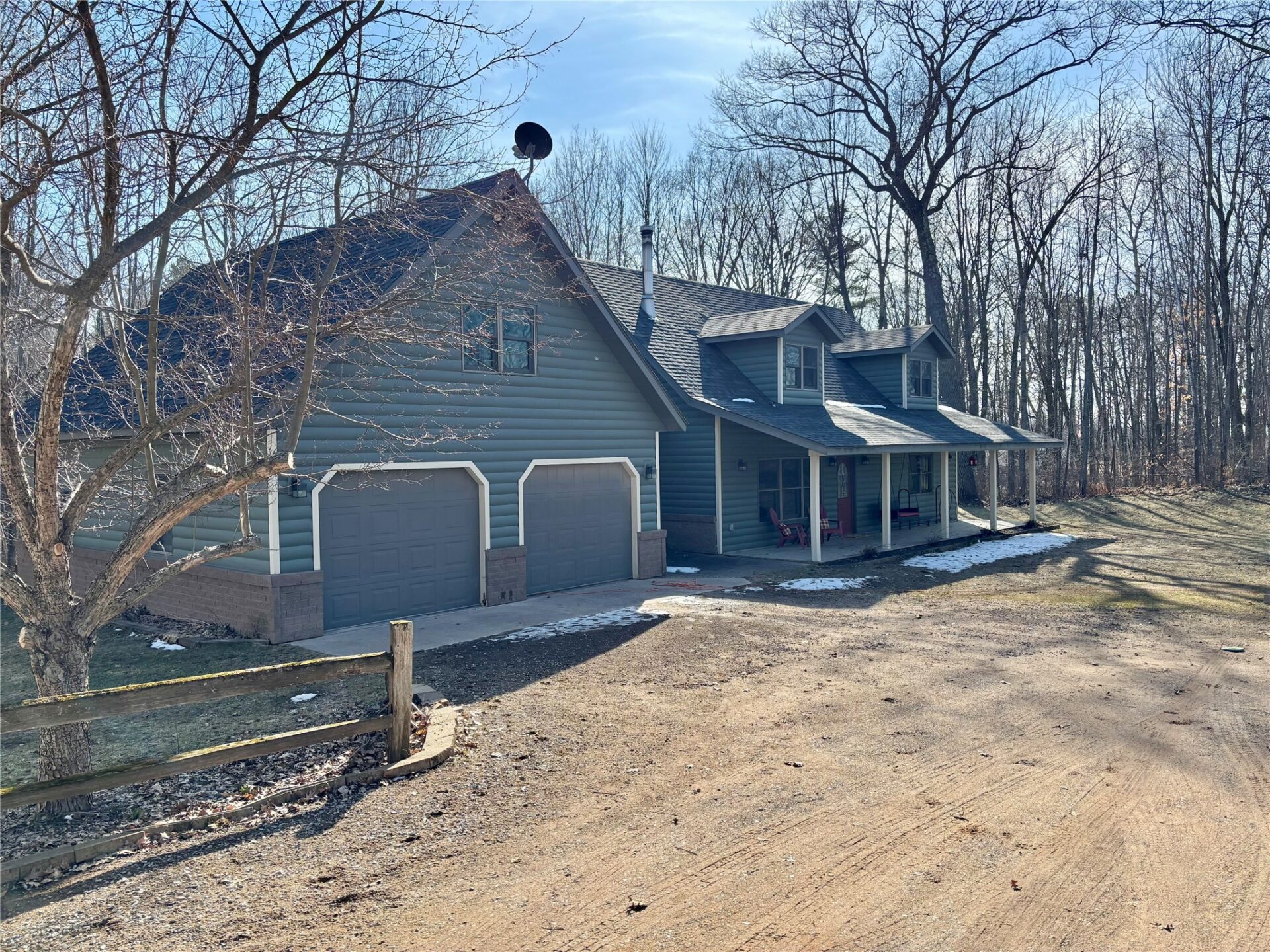 Residential at W855 Metcalf Road, Stone Lake, WI 54876 — photo 1