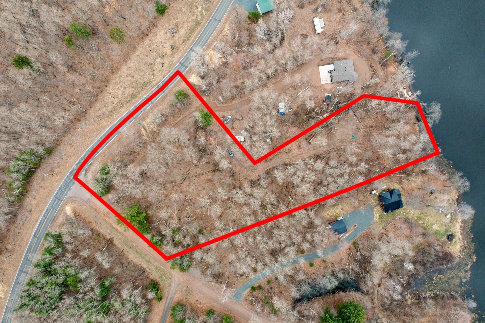 XXX Lot 4 330th Ave/68th St, Clam Falls, WI — photo 2