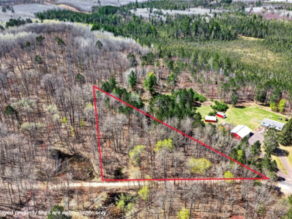 Lot 1 Peterson Road, Wascott WI — $23,900
