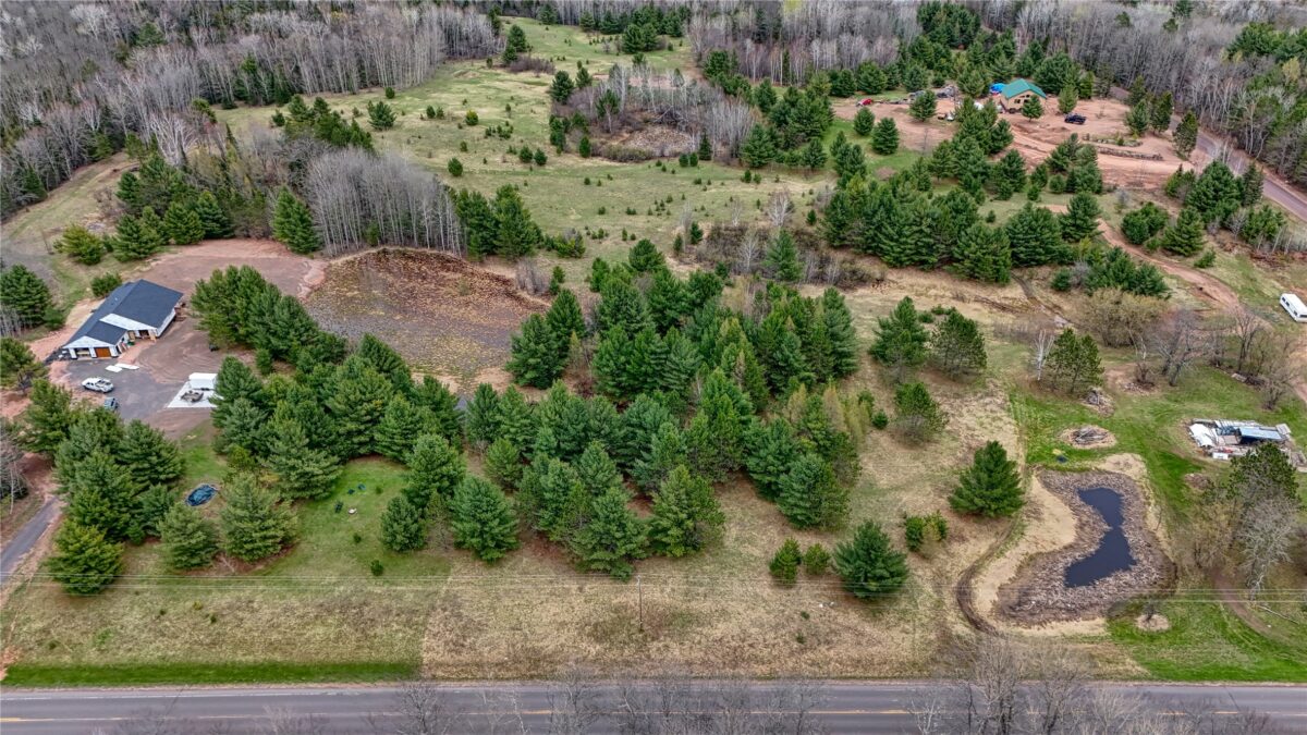 Lot 3 (5 acres) on County Rd P, Lake Nebagamon, WI — photo 3