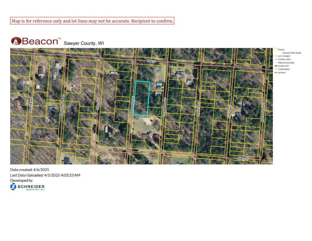 Lots 5-12 Block 16 Woodland Avenue, Hayward WI 54843 - Land house for sale - MLS #1602672 - image14
