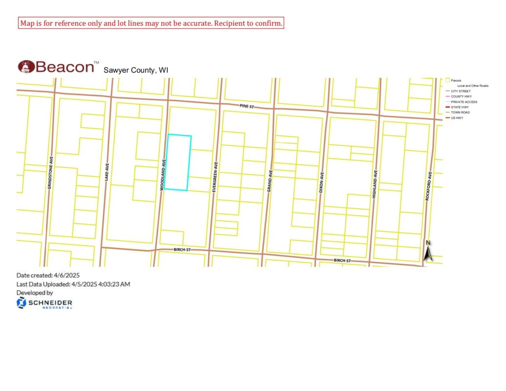Lots 5-12 Block 16 Woodland Avenue, Hayward WI 54843 - Land house for sale - MLS #1602672 - image15