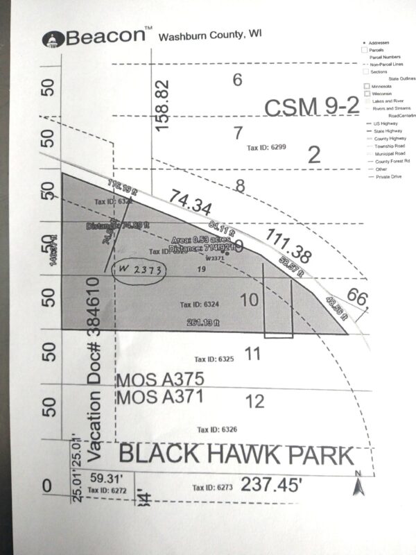W2373 Blackhawk Road, Sarona WI 54870 - Land house for sale - MLS #1601195 - image3