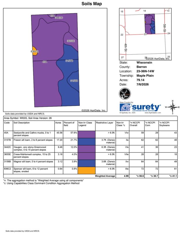 00 26 1/2 Avenue, Cumberland WI 54829 - Land house for sale - MLS #1603398 - image38