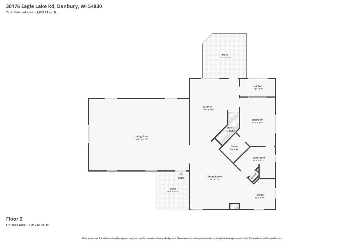30176 Eagle Lake Road, Danbury WI 54830 - Residential house for sale - MLS #1601206 - image47