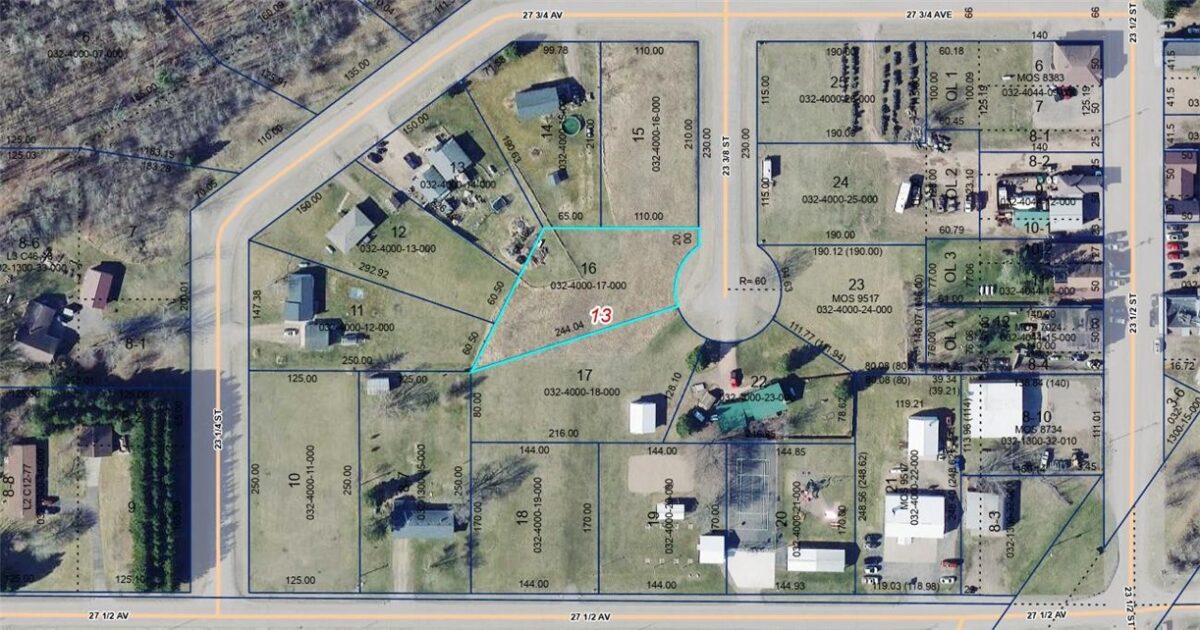 Lot 16 23 3/8 Street, Rice Lake WI 54868 - Land house for sale - MLS #1595493 - image2